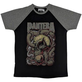 T-shirt Pantera Serpent Skull Black & Grey XL T-shirt - 1