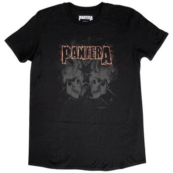 T-Shirt Pantera Watermarked Skulls Black L T-Shirt - 1