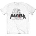 Pantera Snake Logo White M Camiseta de manga corta