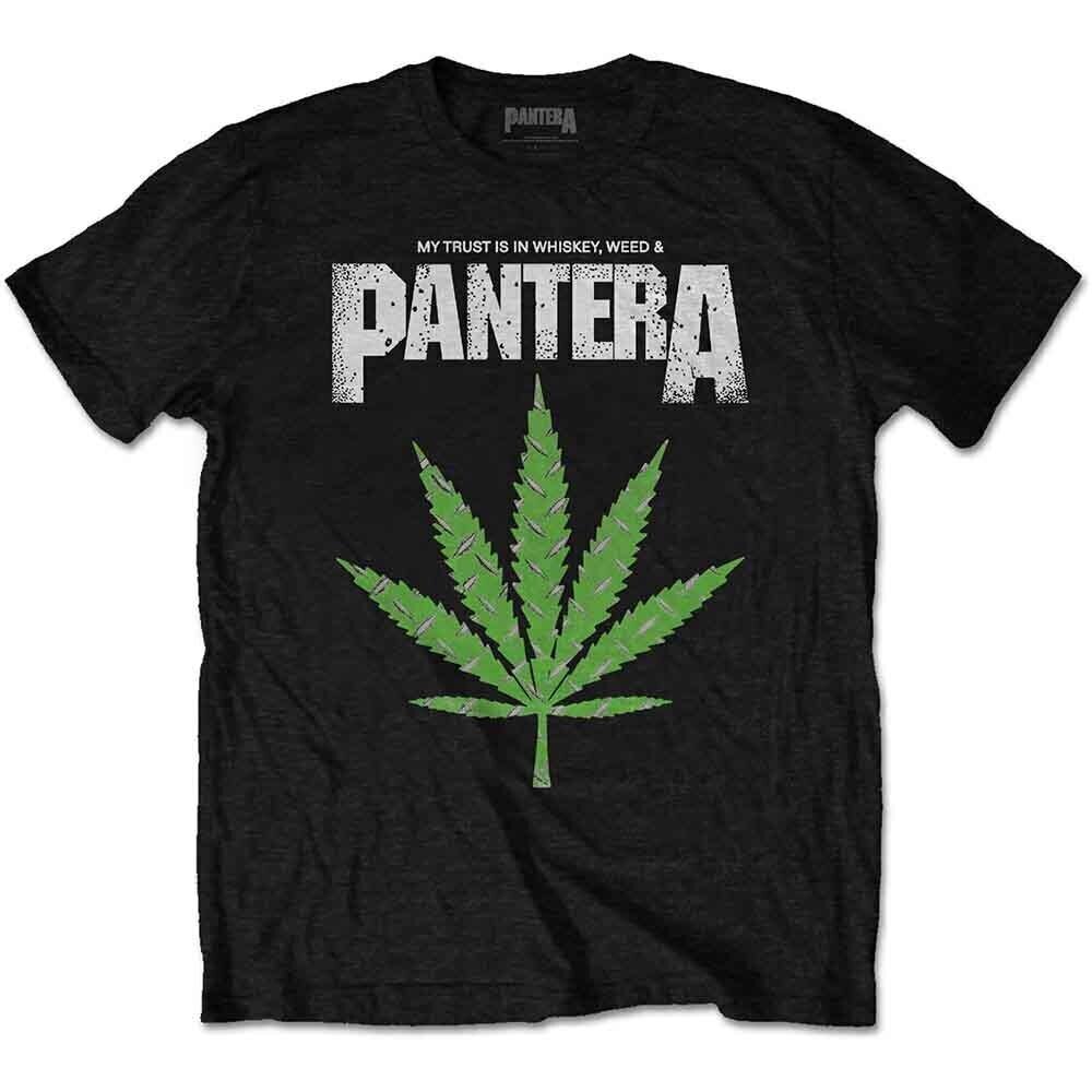 Skjorte Pantera Whiskey 'n Weed Black 2XL Skjorte
