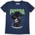 T-Shirt Pantera Skeleton Cowboy Denim Blue M Ladies T-Shirt