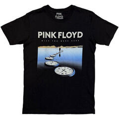 T-shirt Pink Floyd Clocks Black XL T-shirt