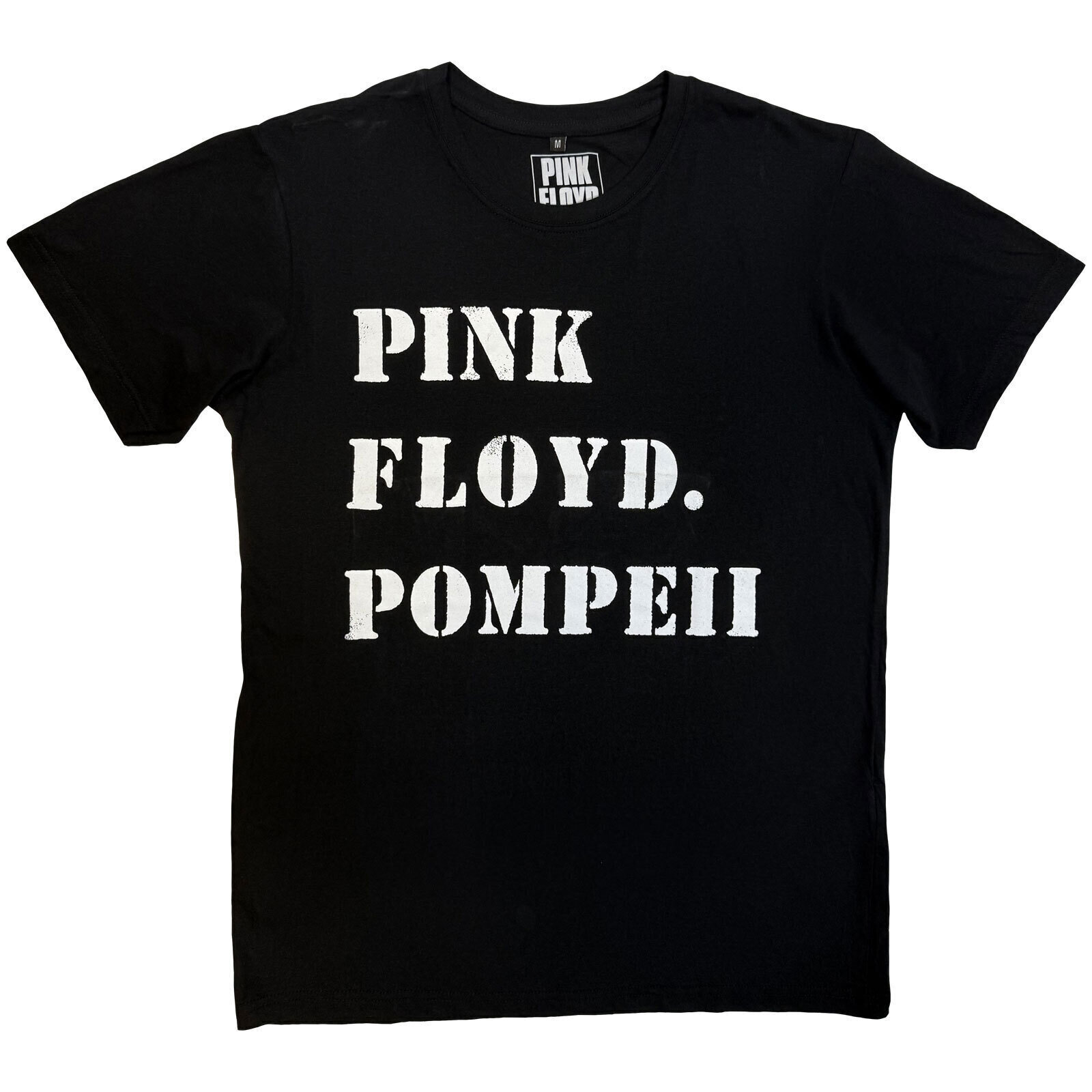 Shirt Pink Floyd Pompeii Stencil Black M Shirt