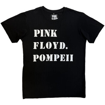Shirt Pink Floyd Pompeii Stencil Black M Shirt - 1