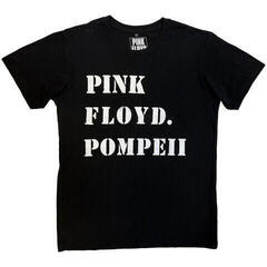 T-shirt Pink Floyd Pompeii Stencil Black L T-shirt