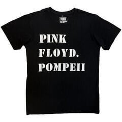 Skjorte Pink Floyd Pompeii Stencil Black XL Skjorte