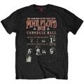 Pink Floyd Carnegie '72 Black M T-shirt