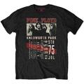 Pink Floyd Knebworth '75 Black XL Tričko