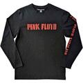 Pink Floyd Animals B&W Back & Sleeve Print Black XL Camiseta de manga corta