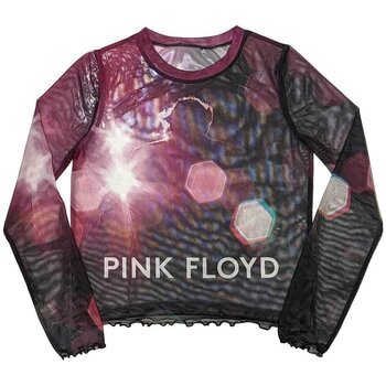 T-shirt Pink Floyd Knebworth '90 Mesh Black L Feminino T-shirt - 1