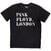 Camiseta de manga corta Pink Floyd Stencil Logo Black M Camiseta de manga corta