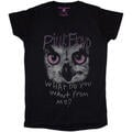 Pink Floyd Owl - WDYWFM? Black L Naisten Paita