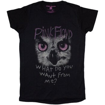 Skjorte Pink Floyd Owl - WDYWFM? Black XL Dame Skjorte - 1
