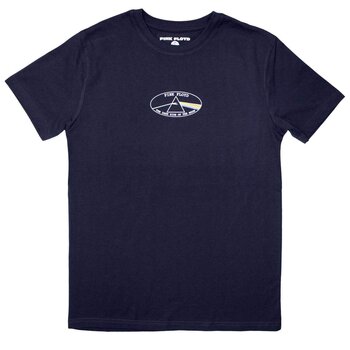 T-shirt Pink Floyd Mini Dark Side of The Moon Oval Navy Blue XL T-shirt - 1