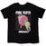T-shirt Pink Floyd Animals Cartoons (Back Print) Black L T-shirt