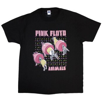 Camiseta de manga corta Pink Floyd Pig, Wolf, Sheep Black 2XL Camiseta de manga corta - 1