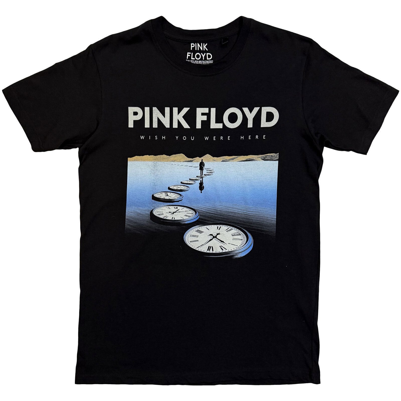Košulja Pink Floyd Clocks Black S Košulja