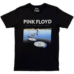T-särk Pink Floyd Clocks Black L T-särk