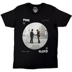T-Shirt Pink Floyd Man on Fire Black 2XL T-Shirt