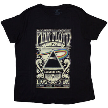 Tricou Pink Floyd Carnegie Hall Poster Black 4XL Damă Tricou - 1