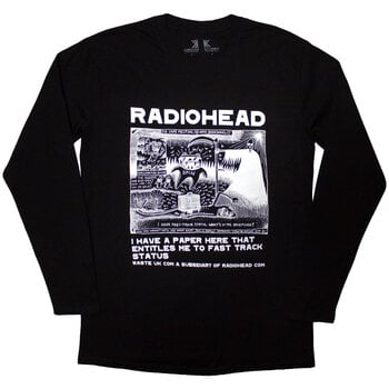 T-shirt Radiohead Ice Caps Black L T-shirt - 1