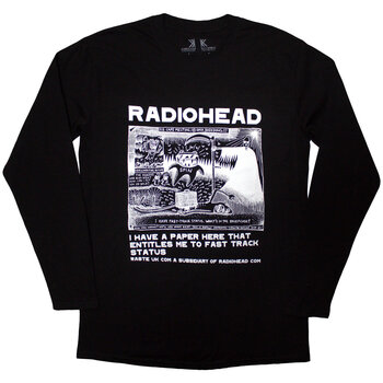 Skjorte Radiohead Ice Caps Black XL Skjorte - 1