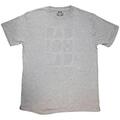 Radiohead Note Pad Cut-Out Grey M Риза