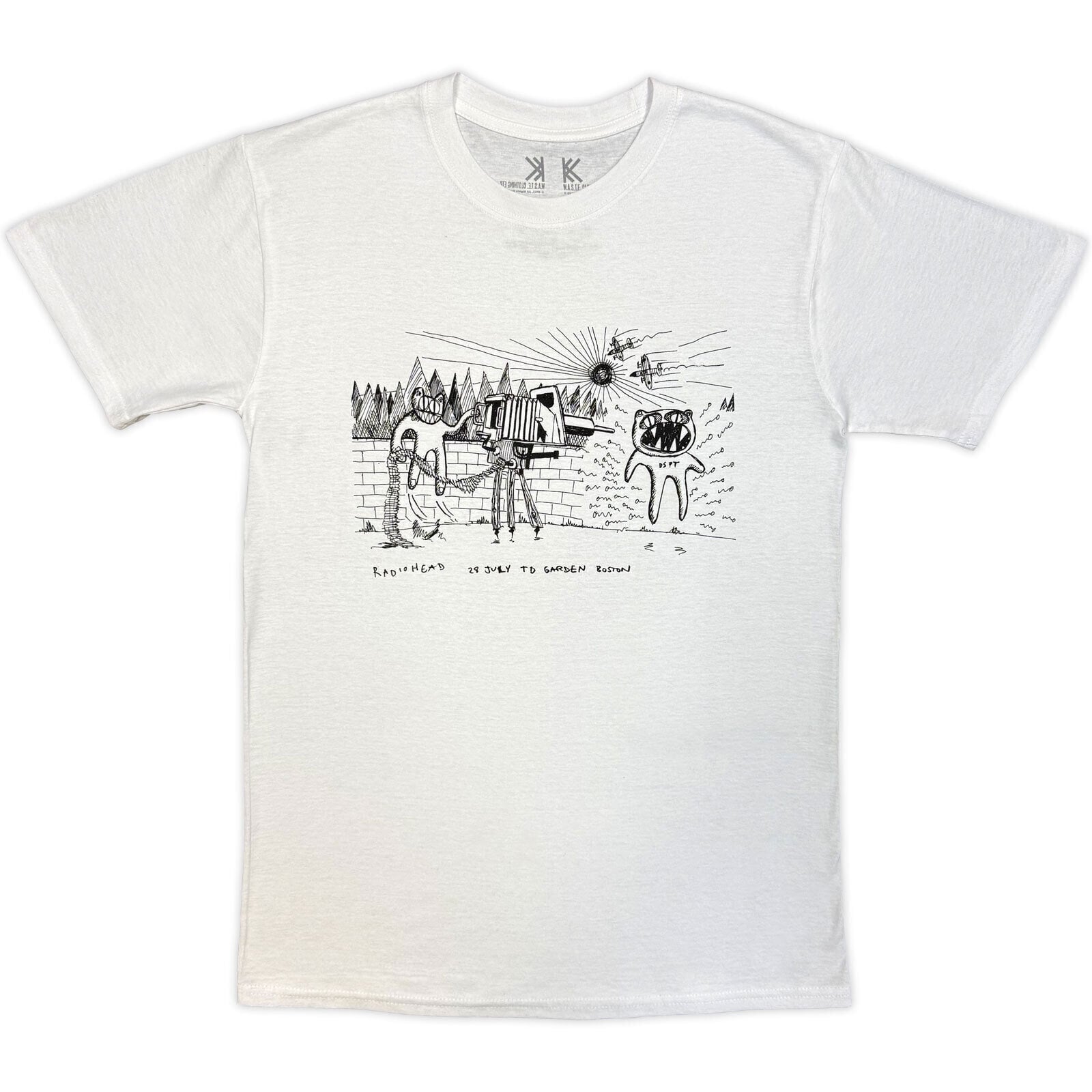 Tricou Radiohead Despot White S Tricou