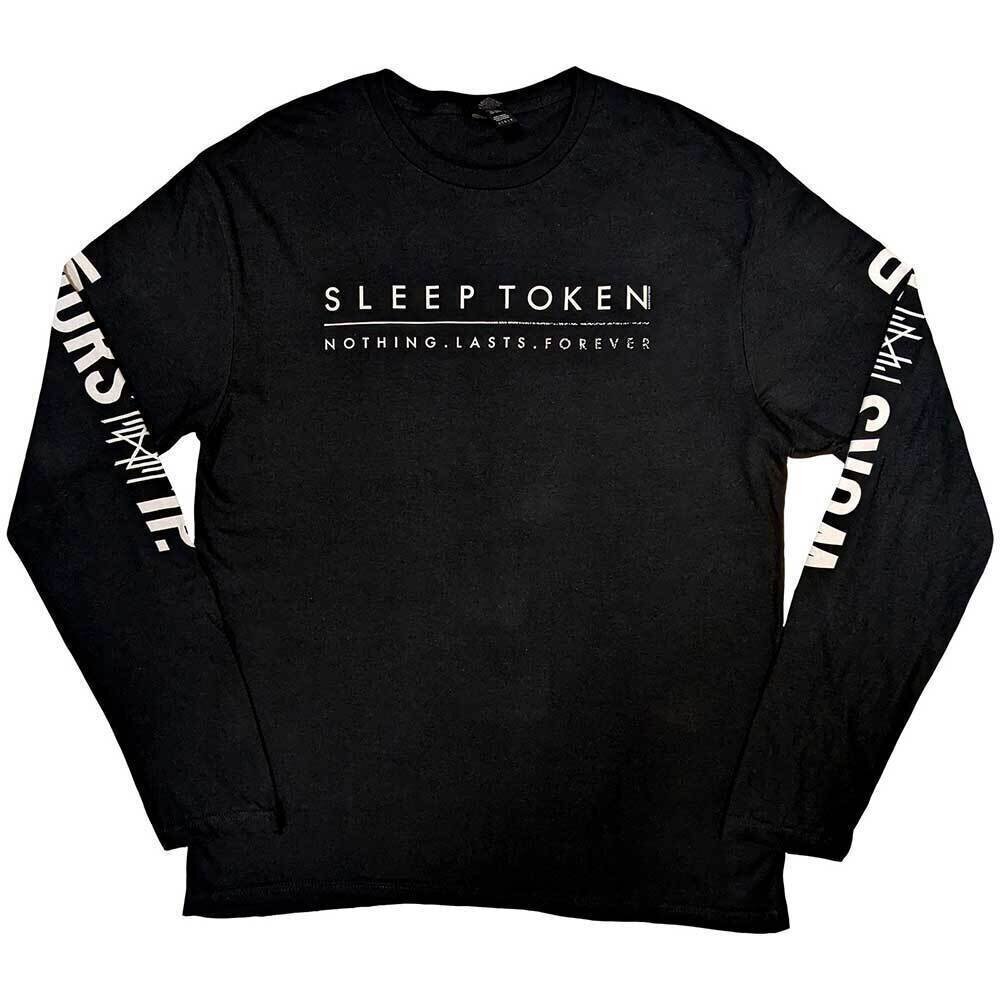T-särk Sleep Token Worship Sleeve Print Black S T-särk