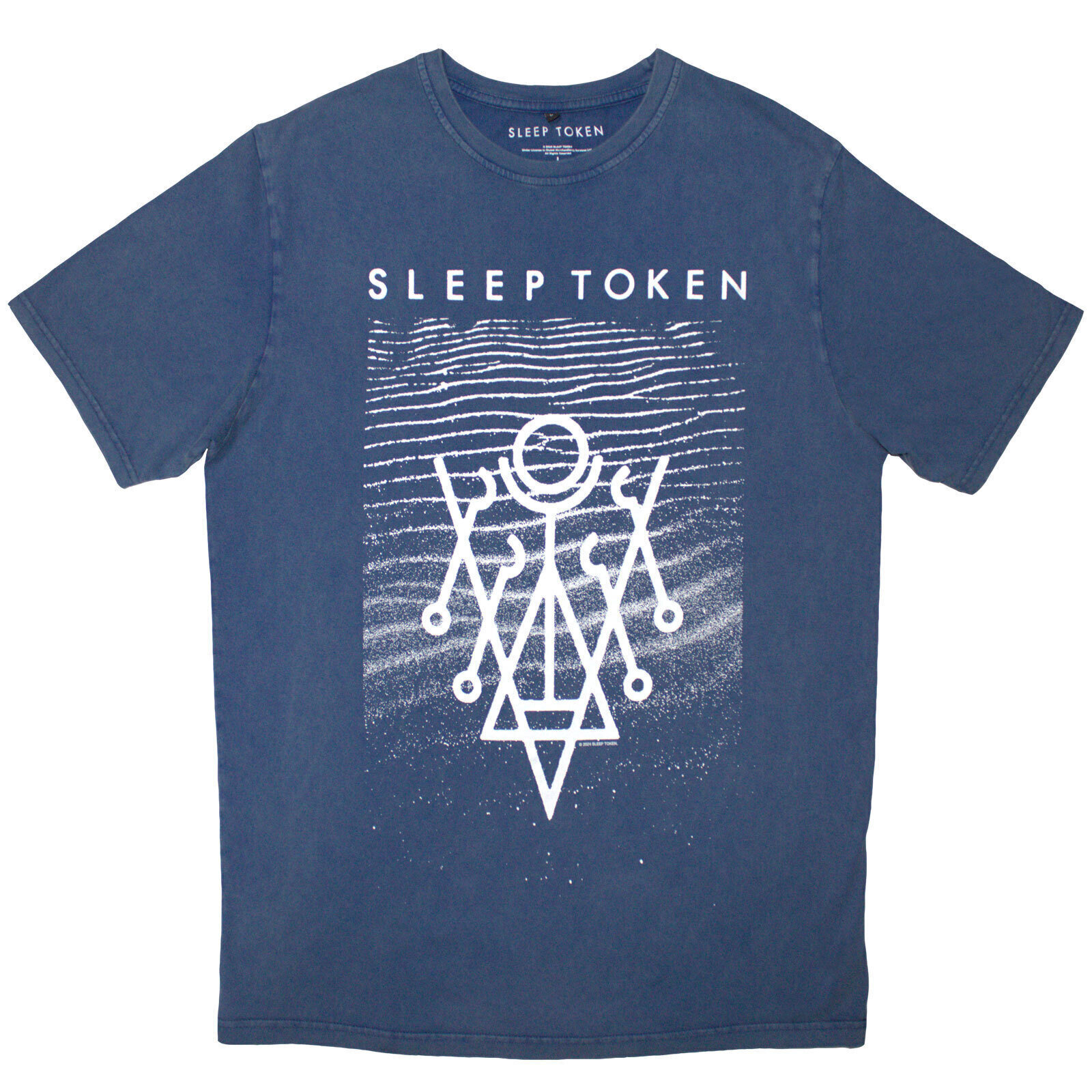 Skjorta Sleep Token Give Denim Blue S Skjorta