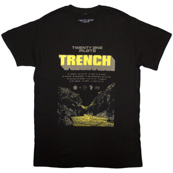 T-shirt Twenty One Pilots Trench Cliff Black S T-shirt - 1