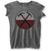 T-shirt Pink Floyd The Wall Hammers Charcoal Grey L Feminino T-shirt