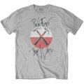 Pink Floyd The Wall Faded Hammers Logo Grey M T-särk
