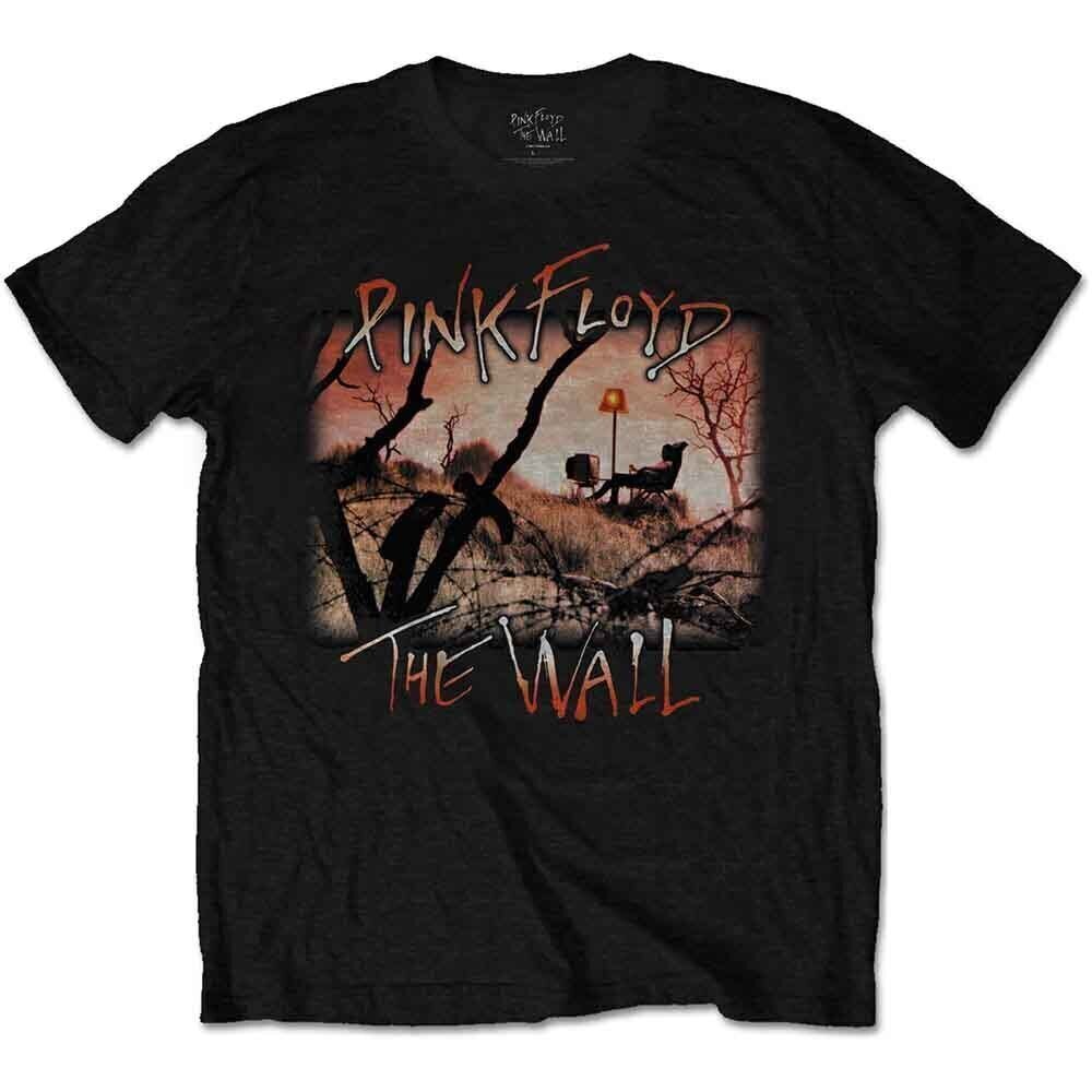 Skjorte Pink Floyd The Wall Meadow (Back Print) Black 2XL Skjorte