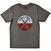 Tricou Pink Floyd Vintage The Wall Hammers Gri cărbune M Tricou