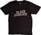 T-Shirt Black Sabbath Wavy Logo Hi-Build Black L T-Shirt