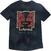 T-shirt Pink Floyd Division Bell Vintage Wash Collection Dip-Dye On Black L T-shirt