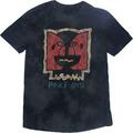 Pink Floyd Division Bell Vintage Wash Collection Dip-Dye On Black 2XL T-Shirt