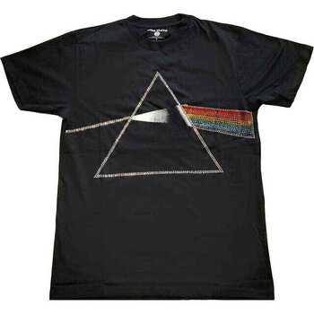 T-shirt Pink Floyd Dark Side of the Moon Embellished Black 2XL T-shirt - 1