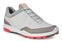 Heren golfschoenen Ecco Biom Hybrid 3 Mens Golf Shoes Concrete/Scarlet 44