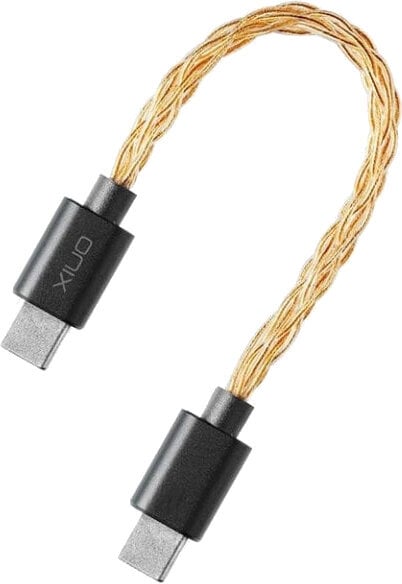 Cablu USB Hi-Fi ONIX OL1 C-To-C 15 cm Bronz Cablu USB Hi-Fi