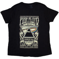 T-shirt Pink Floyd Carnegie Hall Poster Black XL Feminino T-shirt
