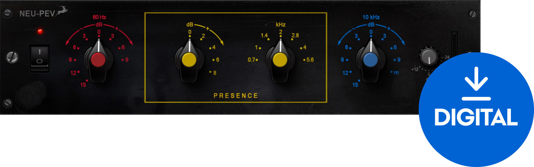 Plug-in de software para processadores FX Antelope Audio NEU-PEV (Produto digital)