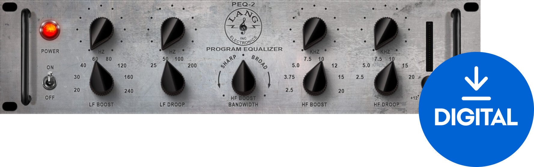 Plug-in de software para processadores FX Antelope Audio Lang-PEQ2 (Produto digital)