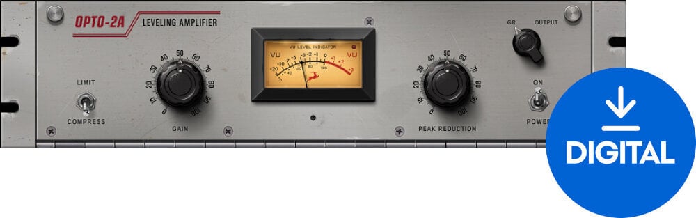 Plug-in de software para processadores FX Antelope Audio Opto 2A (Produto digital)