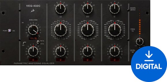 Procesador de efectos de complemento de software Antelope Audio VEQ-432C (Producto digital) - 1