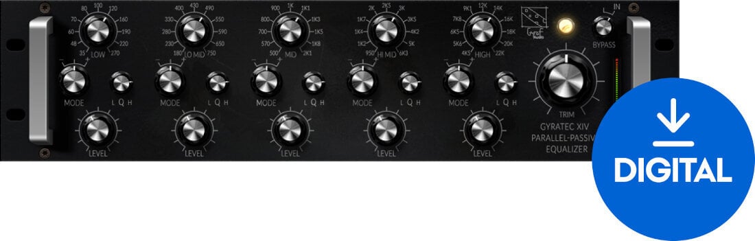 Plug-in de software para processadores FX Antelope Audio Gyratec XIV (Produto digital)