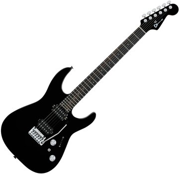 Guitarra elétrica Charvel Pro-Mod Plus DK24 HH 2PT EB Raven Black Guitarra elétrica - 1