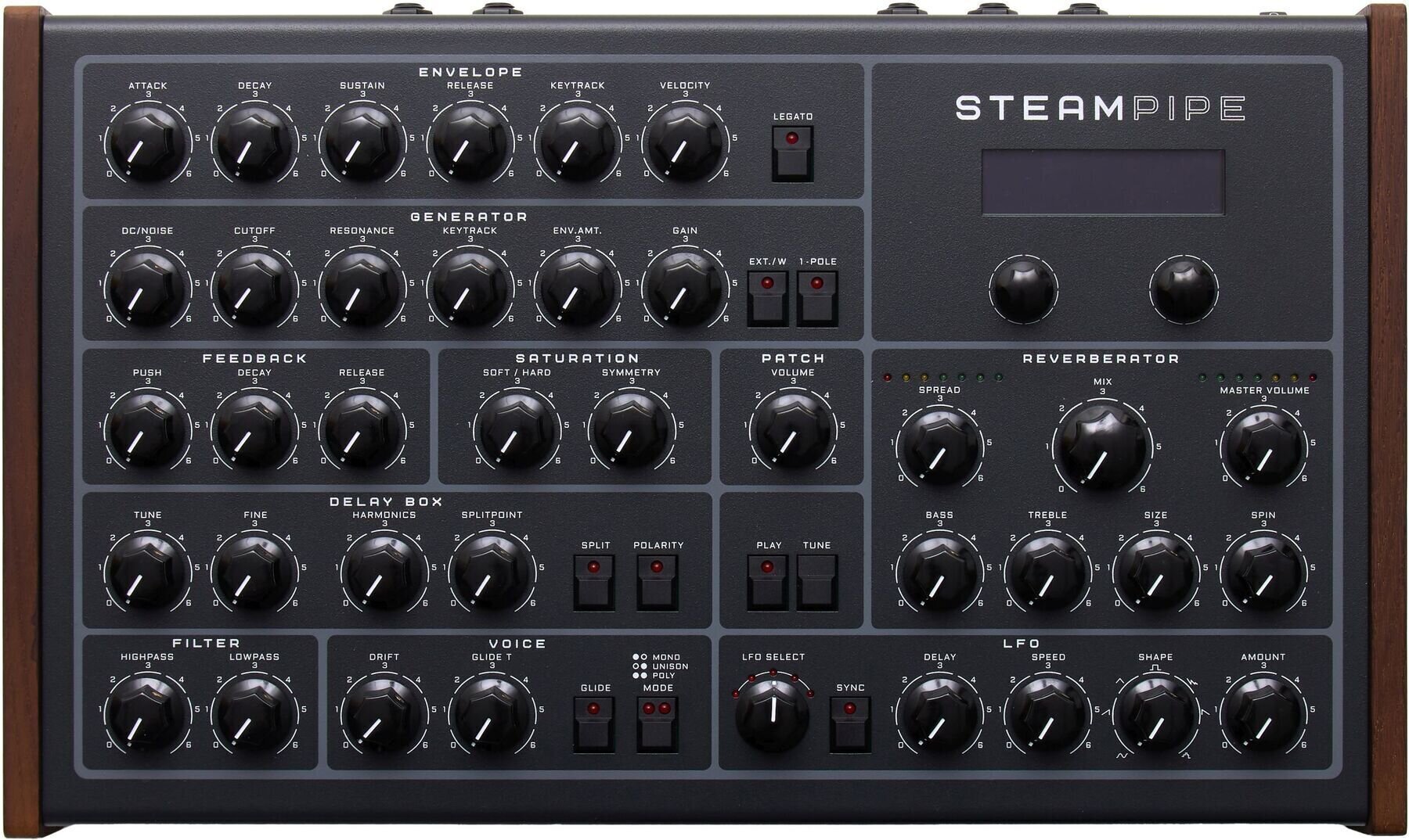 Syntetisaattori Erica Synths Steampipe Syntetisaattori