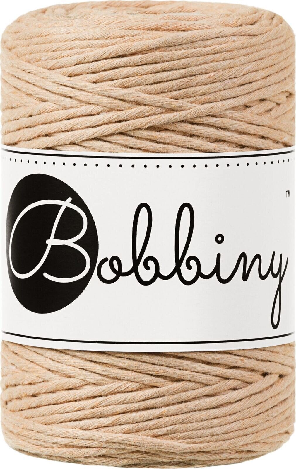 Špagát Bobbiny Macrame Cord 1,5 mm 100 m Biscuit Špagát